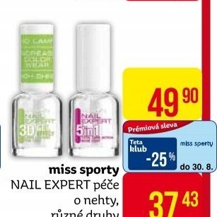 Lak na nehty Nail Expert Miss sporty