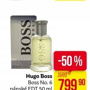 Toaletní voda pánská No.6 Hugo Boss