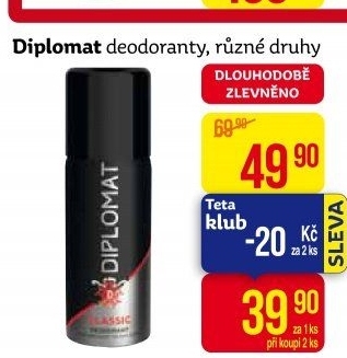 Deodoranty pánské Diplomat