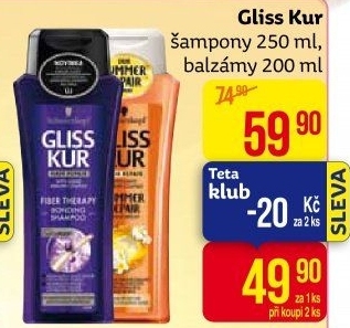 Šampon Gliss Kur Schwarzkopf
