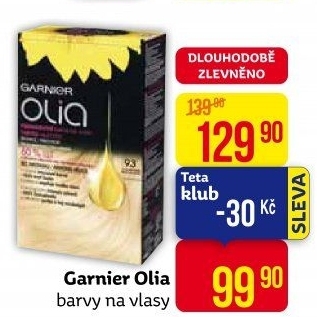 Barva na vlasy Olia Garnier