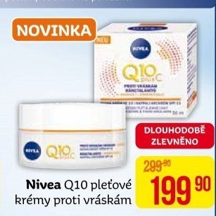 Krém pleťový proti vráskám Q10 Plus Nivea