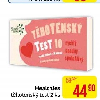 Těhotenský test Healthies