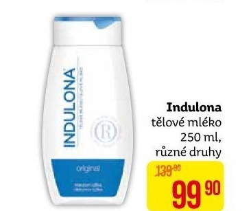 Tělové mléko Indulona