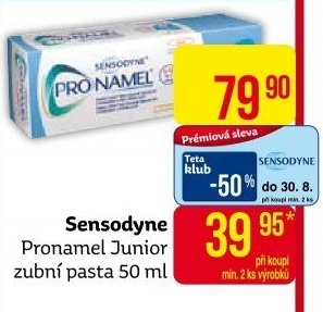 Pasta na zubyPronamel Junior Sensodyne