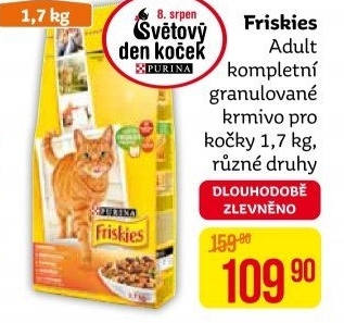 Granule pro kočky Friskies