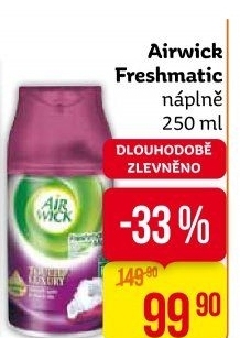Osvěžovač vzduchu Freshmatic Air Wick - náplň