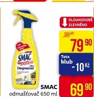 Odmašťovač Smac Express