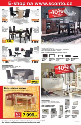 akční leták Sconto nábytek 2.8.2017-22.8.2017
