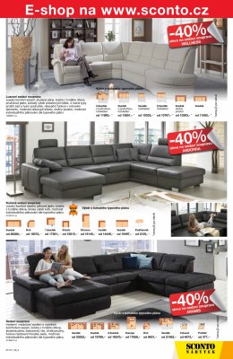 akční leták Sconto nábytek 2.8.2017-22.8.2017