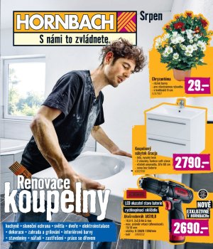 akční leták Hornbach 2.8.2017-29.8.2017