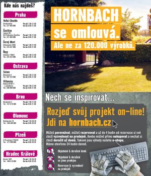 akční leták Hornbach 2.8.2017-29.8.2017