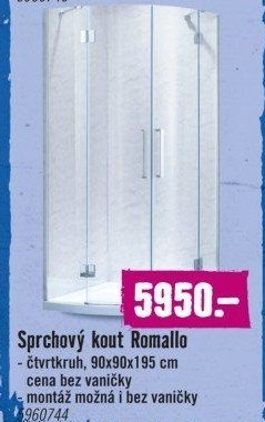 Sprchový kout Romalio Basano