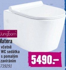 Závěsné WC Matera Jungborn