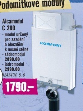 Předstěnový instalační systém pro zazdívání C200
