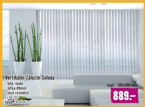 Vertikální žaluzie Soluna