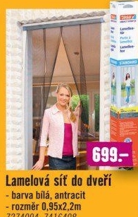 Lamelová síť dveřníTesa