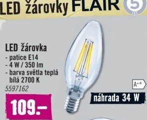 LED žárovka Flair