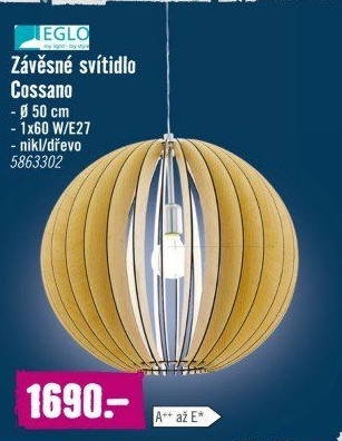 Závěsné svítidlo Cossano Eglo