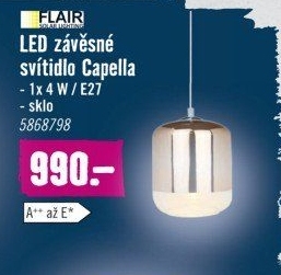 Závěsné svítidlo Capella Flair