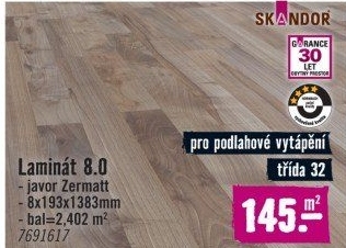 Laminátová podlaha Skandor