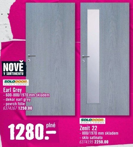 Interiérové dveře Solodoor