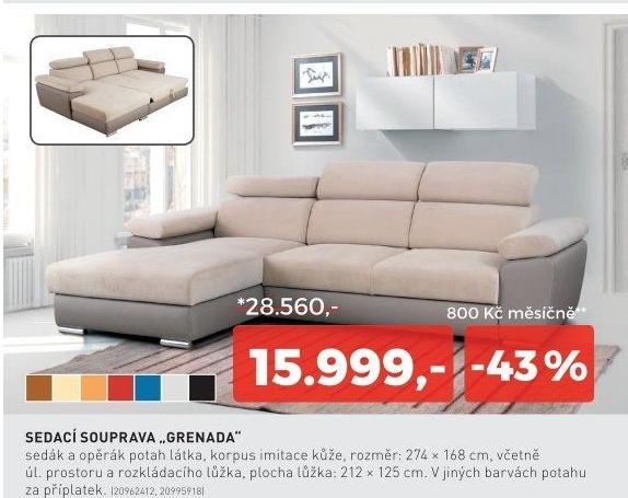 Sedací souprava GRENADA
