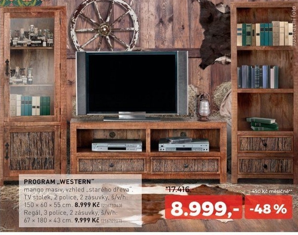 TV stolek WESTERN
