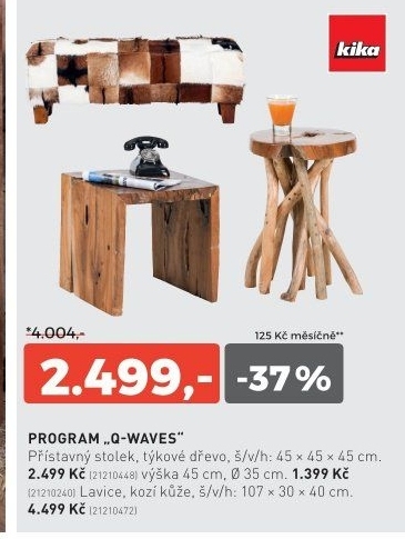 Přístavný stolek Q-WAVES