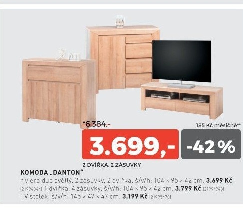 TV stolek DANTON