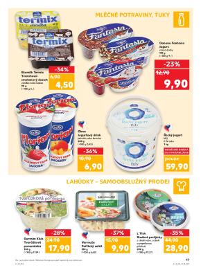 akční leták Kaufland 10.8.2017-16.8.2017