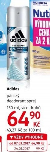 Deodorant sprej Adidas