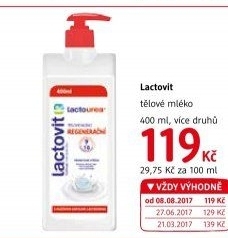 Tělové mléko Lactovit