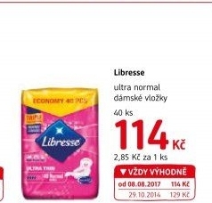 Vložky dámské Ultra Wing Libresse