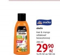 Odlakovač na nehty bez acetonu Ebelin