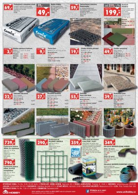 akční leták UNI HOBBY 10.8.2017-20.8.2017
