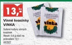 Sušené vinné kvasinky Vinka Nohel Garden