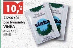 Živná sůl pro kvasinky Vinka Nohel Garden