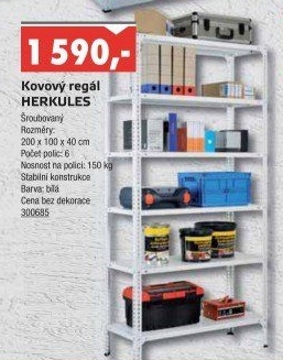 Kovový regál Kovona