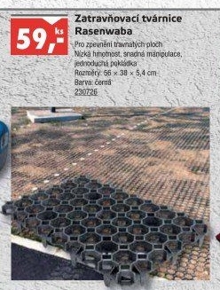Zatravňovací tvárnice