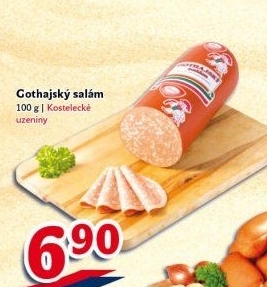 Salám Gothaj Kostelecké uzeniny