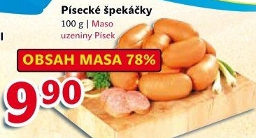 Špekáčky písecké Maso uzeniny Písek