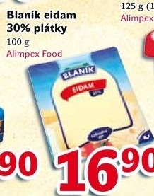 Sýr Eidam 30% Blaník