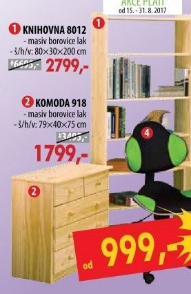 Knihovna 8012 lakovaná