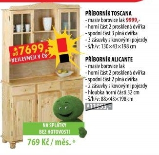 Příborník TOSCANA