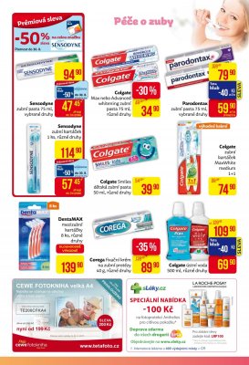 akční leták Teta drogerie 17.8.2017-26.8.2017