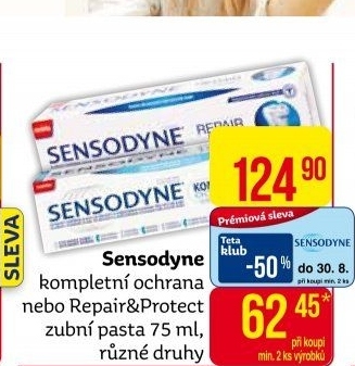 Pasta na zuby Kompletní ochrana Sensodyne