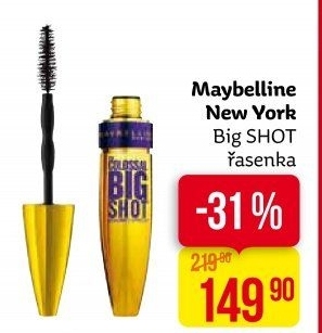 Řasenka the Colossal Big Shot Maybelline