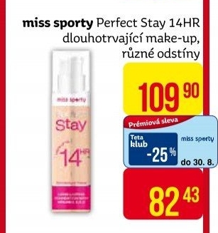 Make up Perfect Stay 14H Miss Sporty