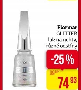 Lak na nehty Glitter Flormar